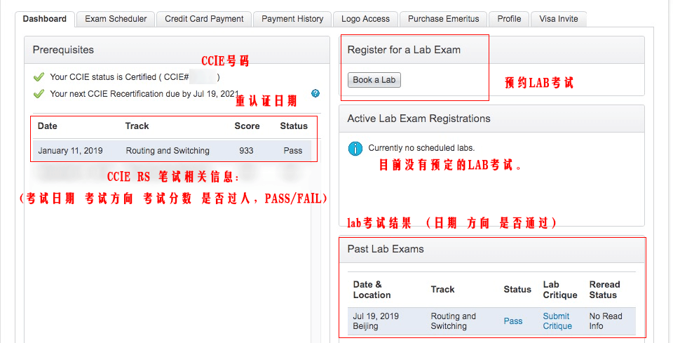 CCIE电子证书-2019